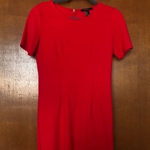 Forever21 Bodycon Mini Red Dress